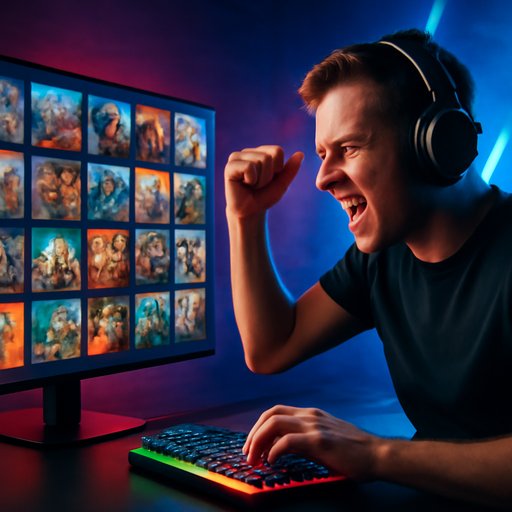96c games library desktop grid